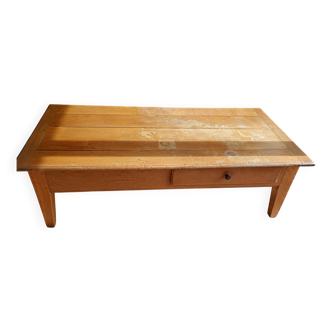 Wooden coffee table