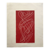 Theodore brenson, untitled, c. 1950. original engraving signed in pencil.