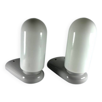 Dietsche grey wall lights Germany Bathroom 1980 x2
