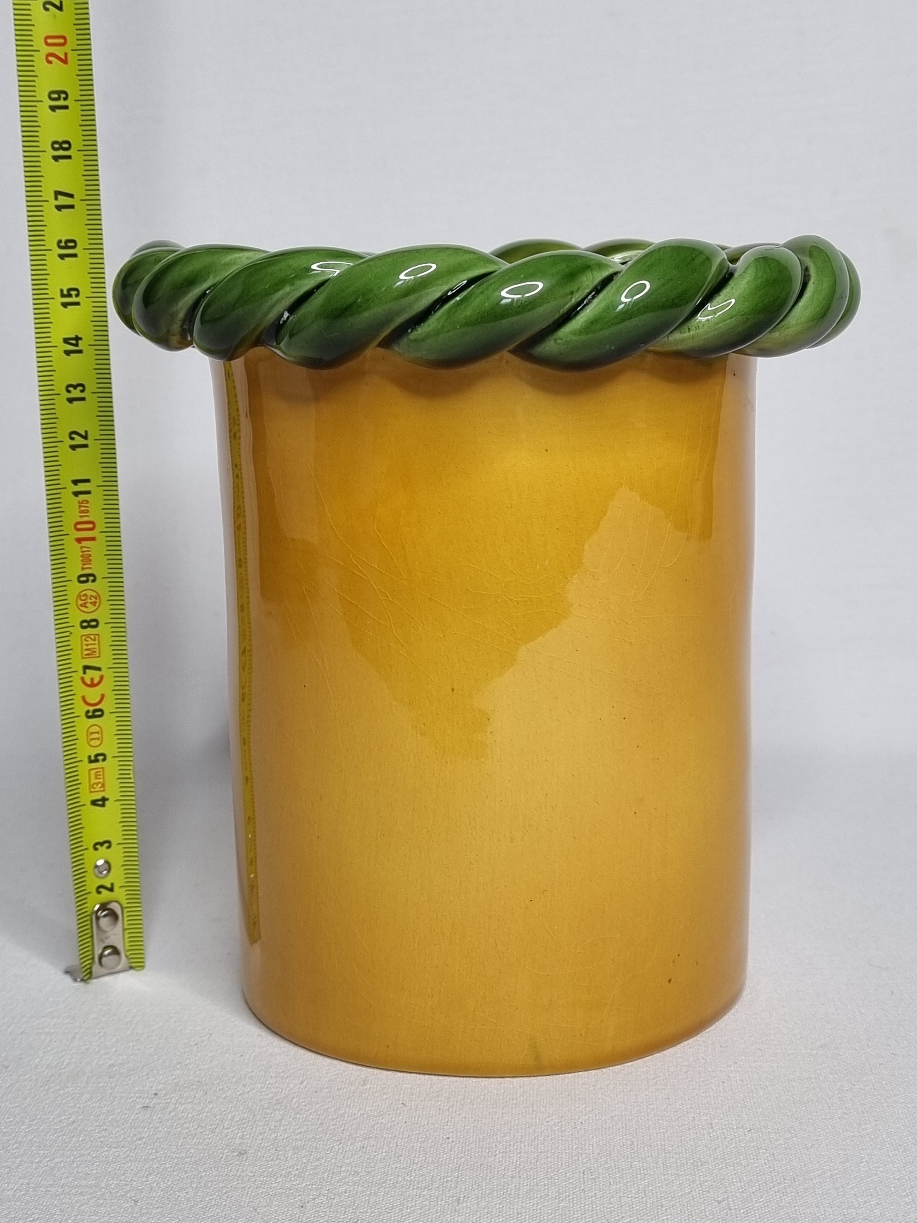 Ceramic cooler by Brigitte Sauvian