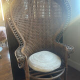 Fauteuil Emmanuelle en rotin