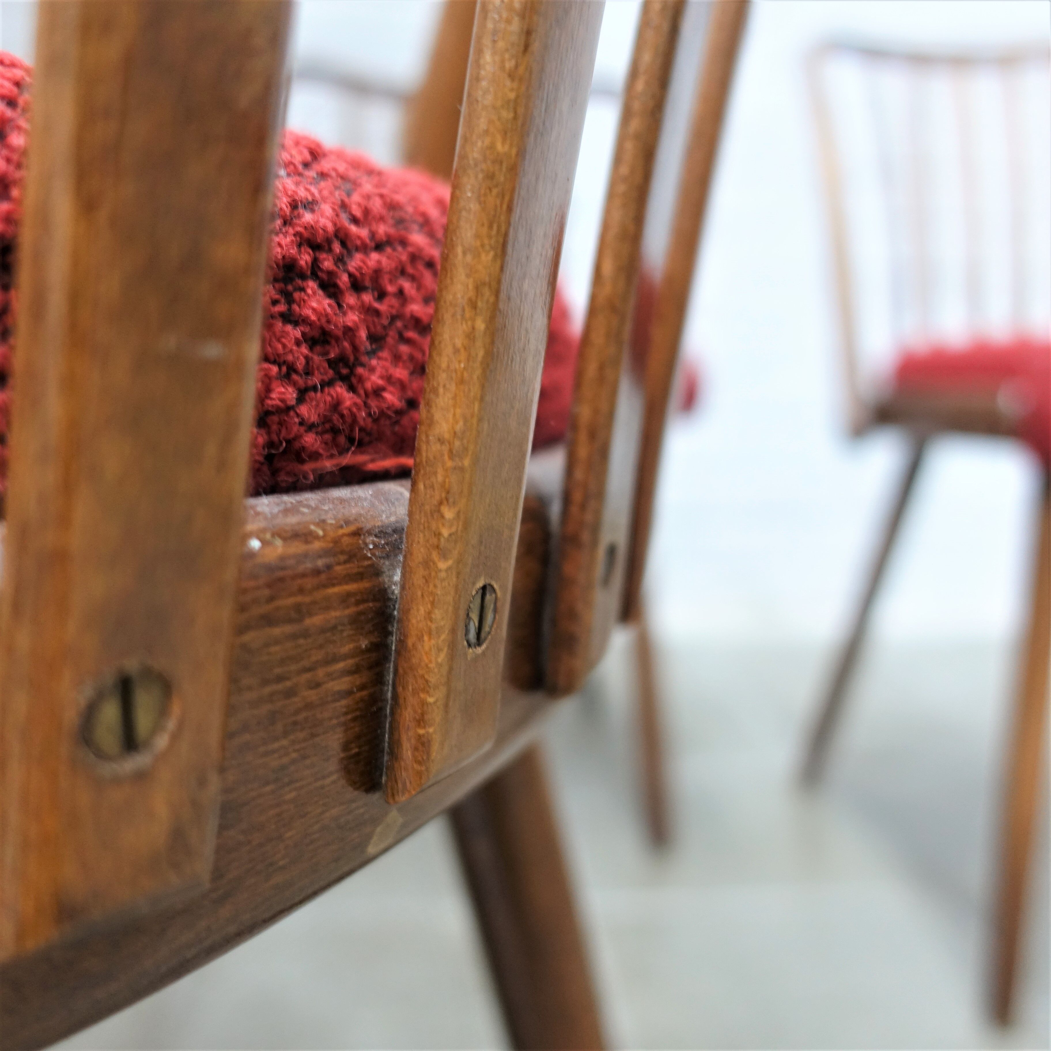 Set of 4 Antonin Suman chairs