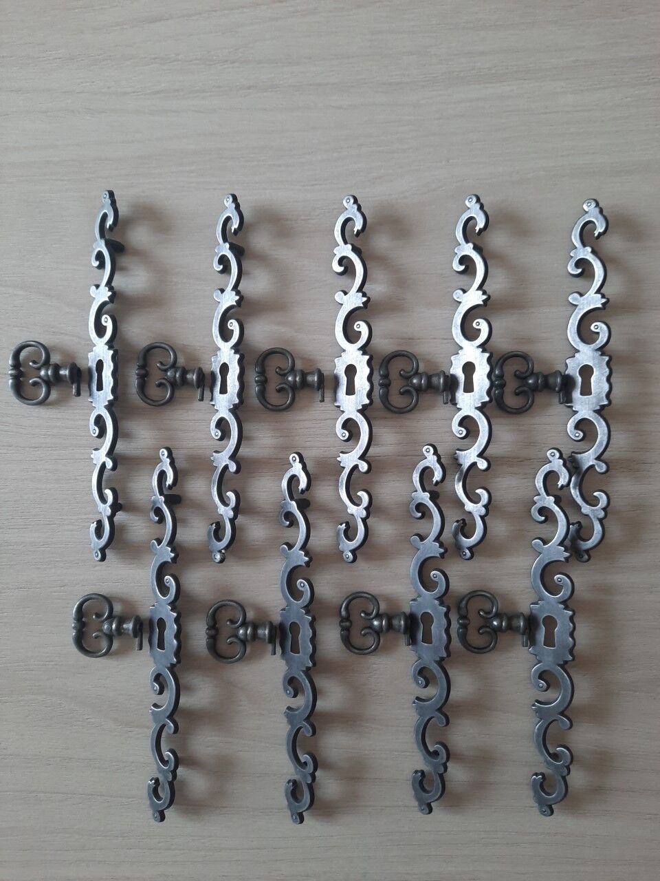 Set of 9 key entries