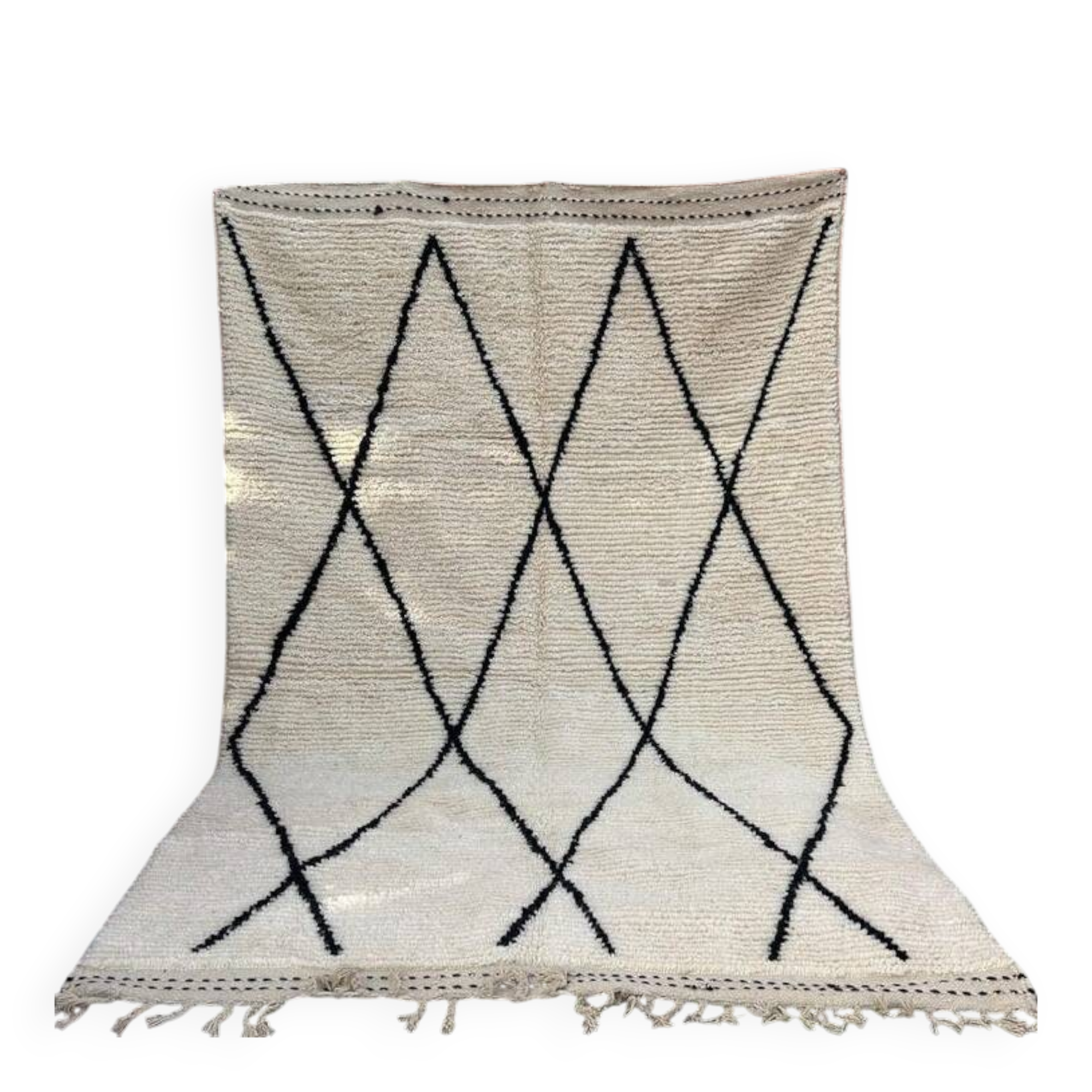 Handmade Moroccan rug, authentic Berber rug, 150/250cm.