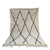 Handmade Moroccan rug, authentic Berber rug, 150/250cm.