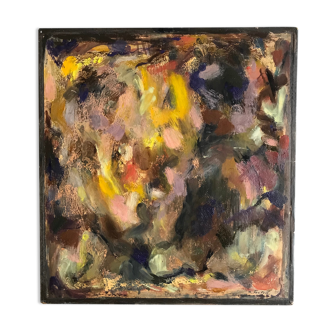 Abstract painting by Robert Fontené (1892-1980)