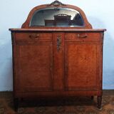 Art Deco burr walnut sideboard