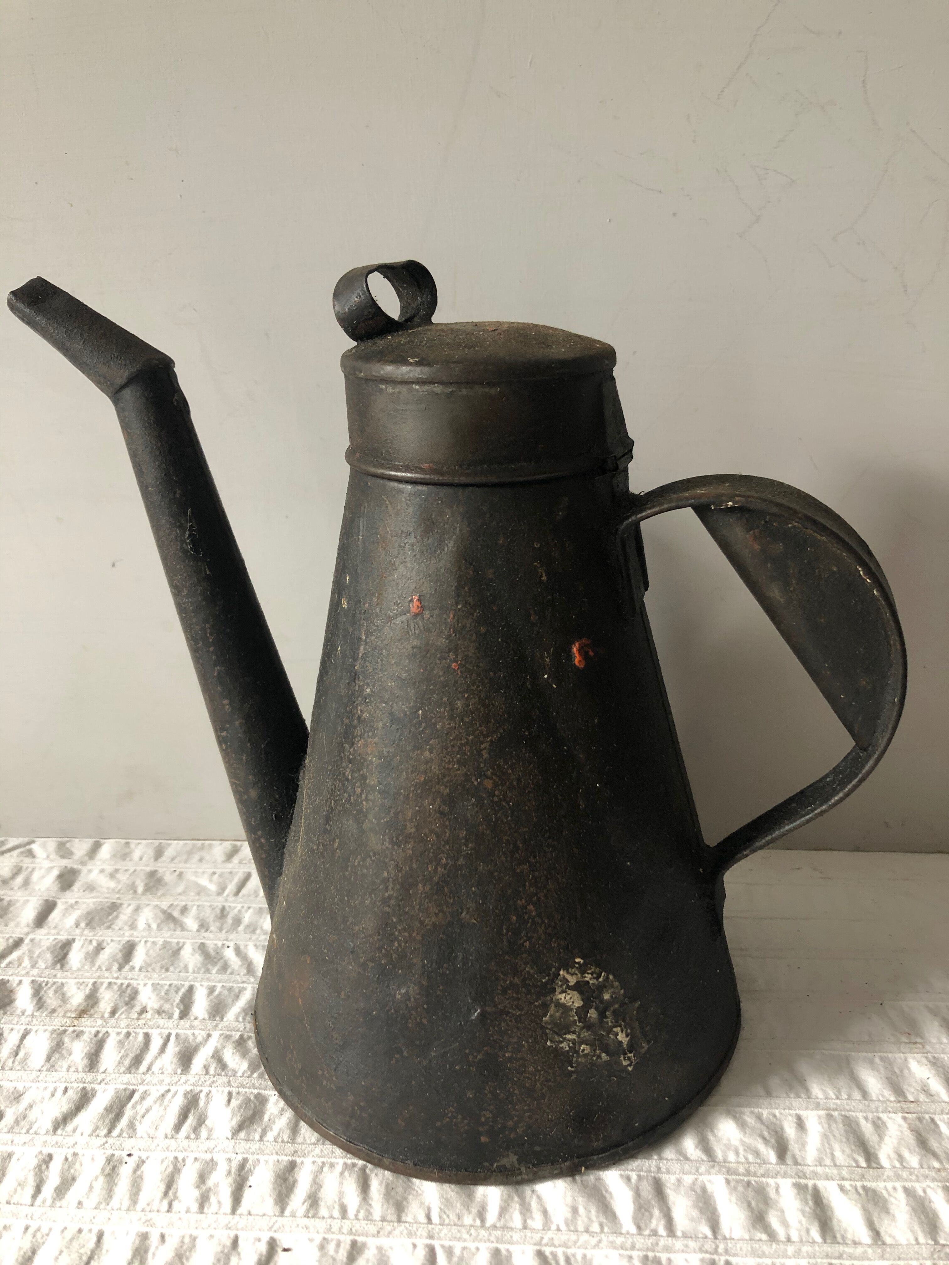 Two workshop burettes, indoor watering cans
