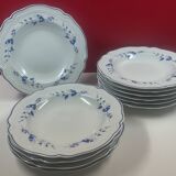 Bernardaud De Sabran Limoges Porcelain - 10 soup plates