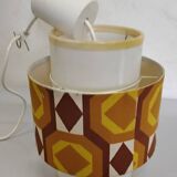 Pair of vintage 1970s chandeliers/pendant lights