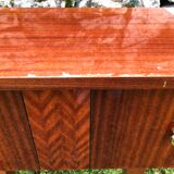 Varnished bedside tables