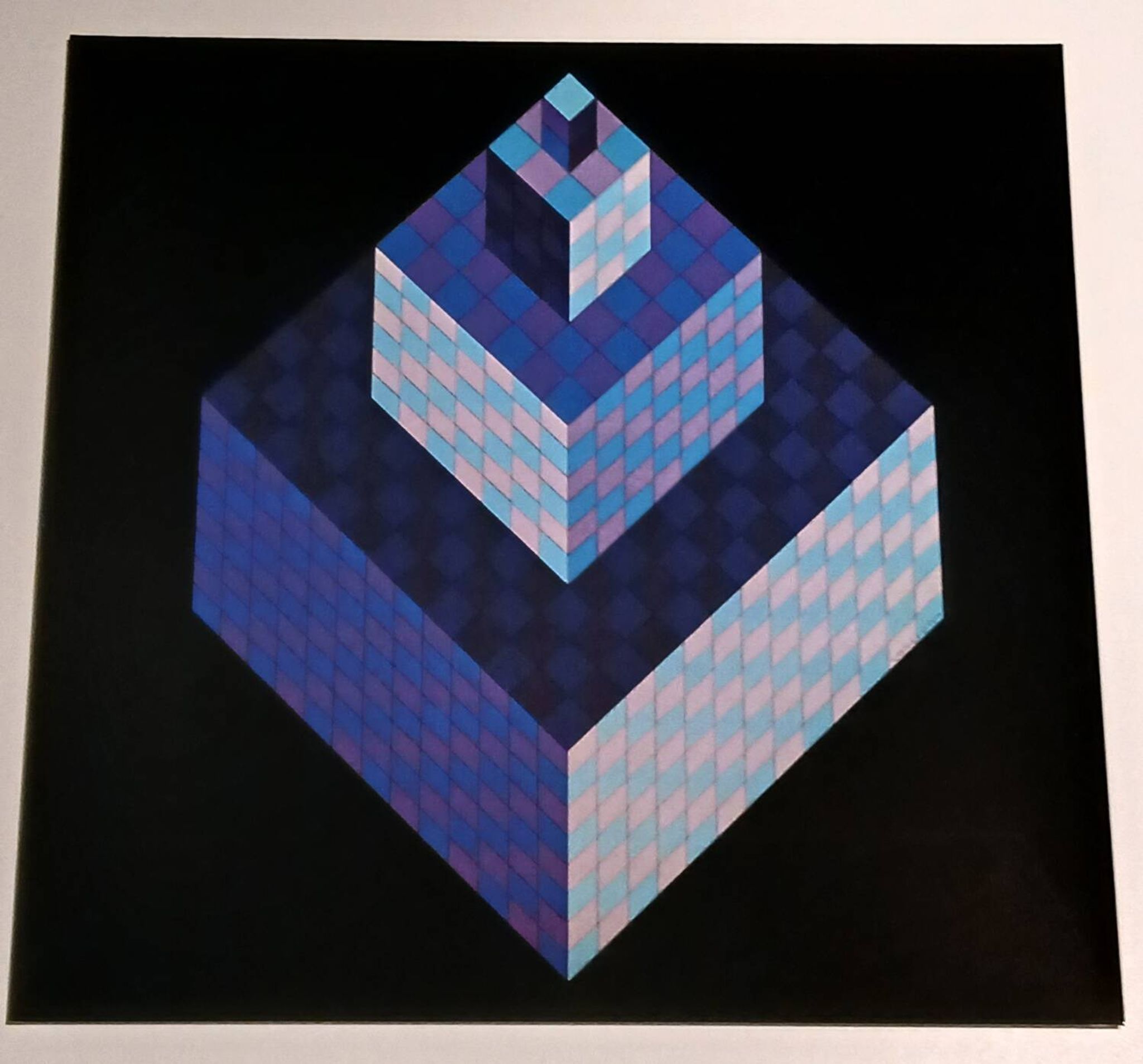Plate – "Universal Structure of the Hexagon" – Op