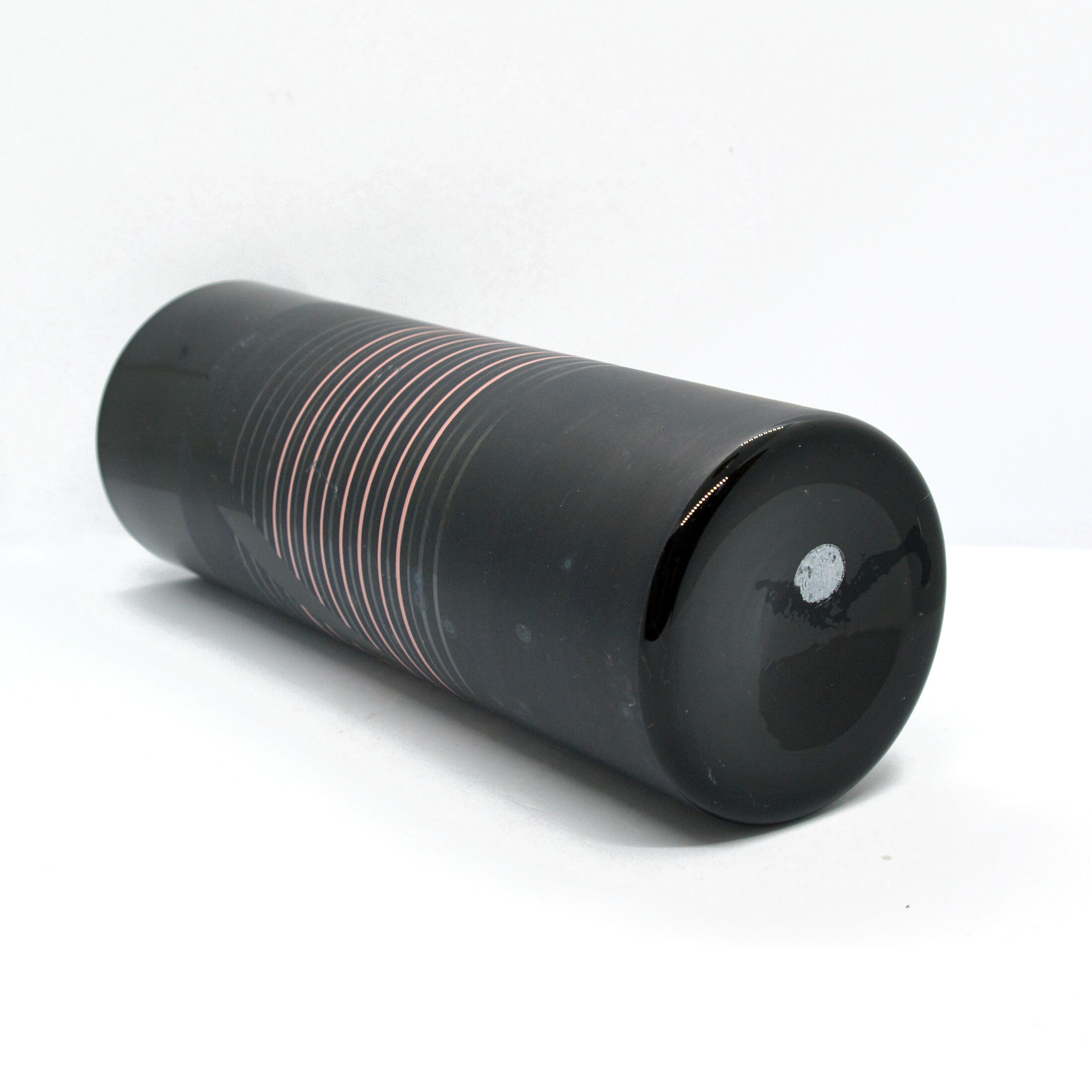 New Look vase made of hyalite glass by Borske Sklo, Czechoslovakia of the 1970s