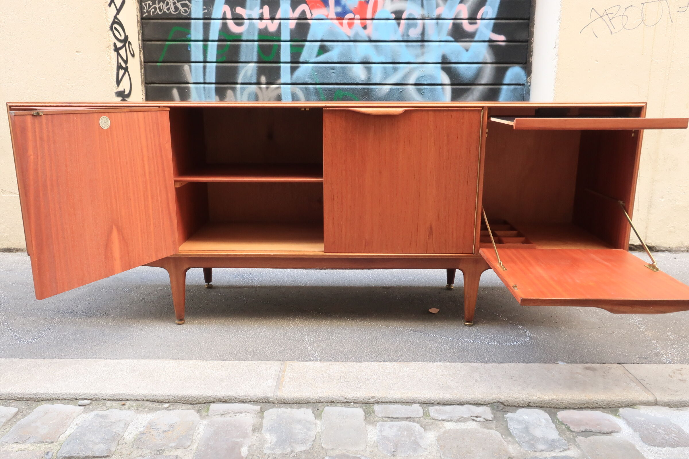 The Mcintosh teak 1960s sideboard