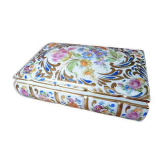 Limoges book-shaped candy box