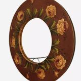 flowered mirror