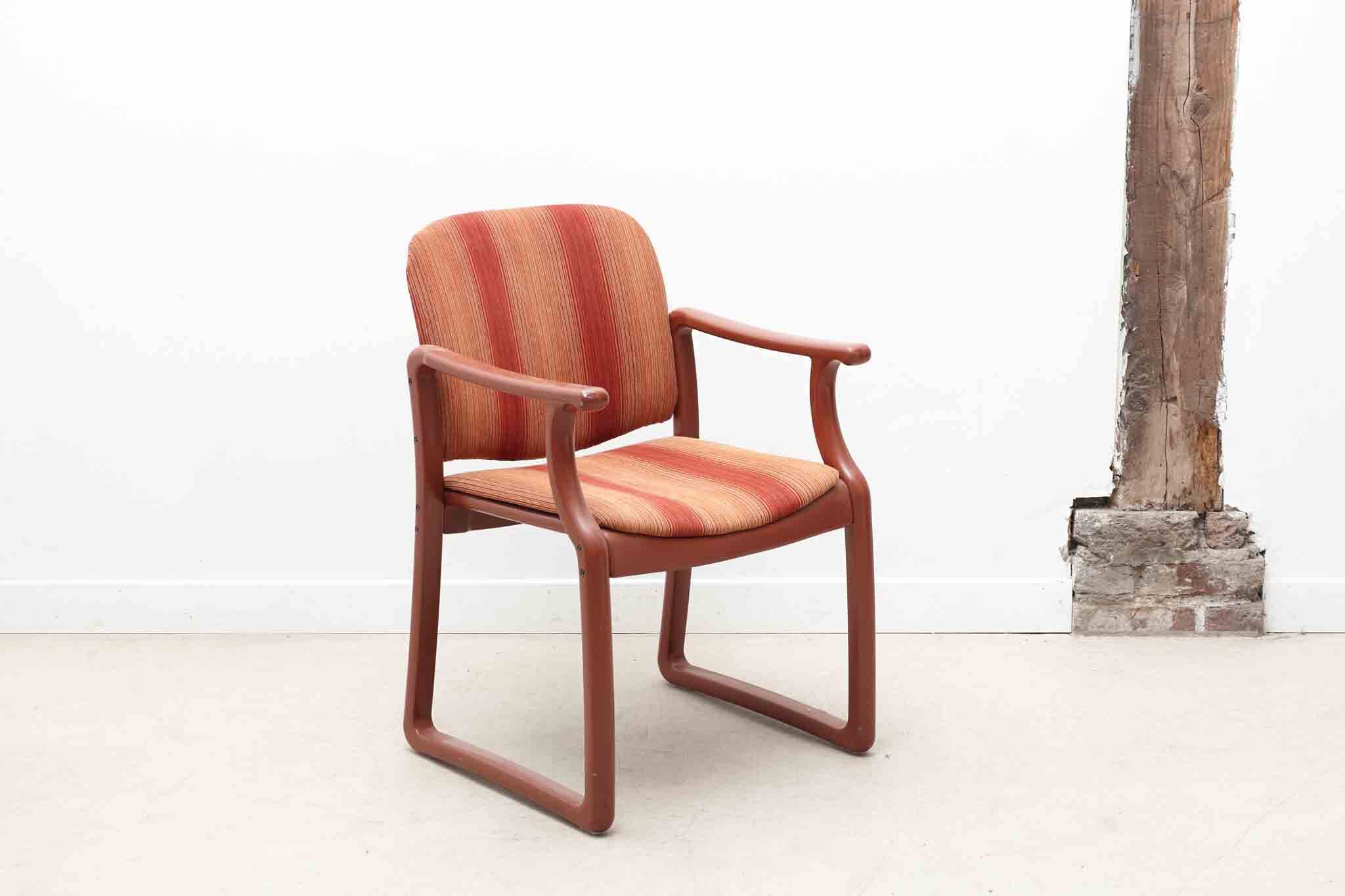 Orange Kembo armchair