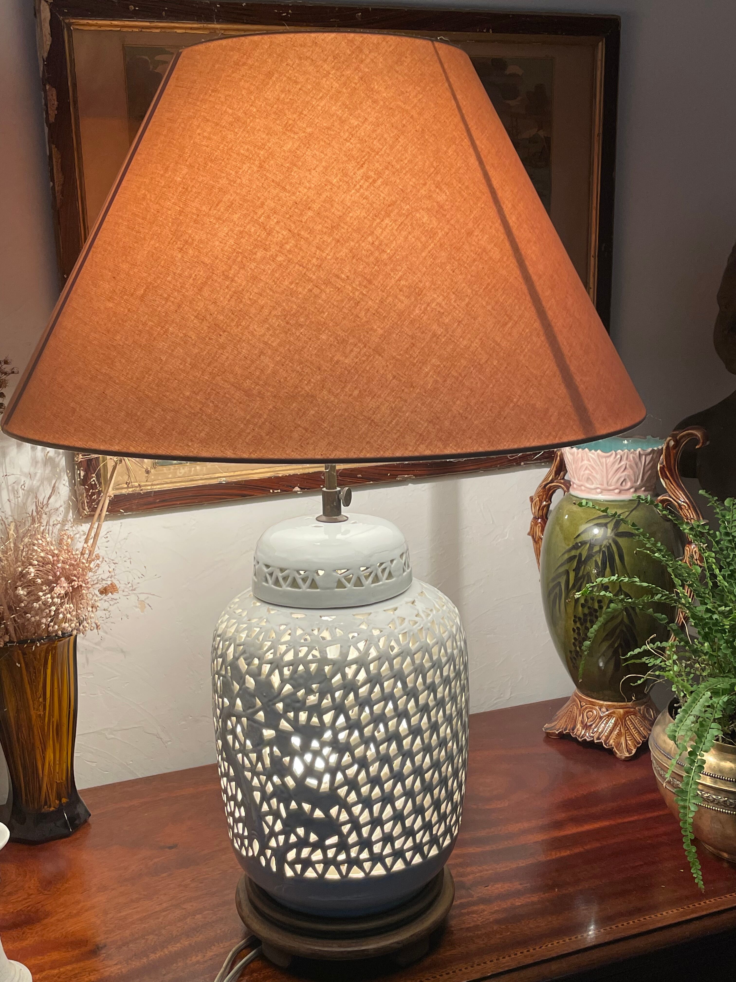 Vintage ceramic lamp