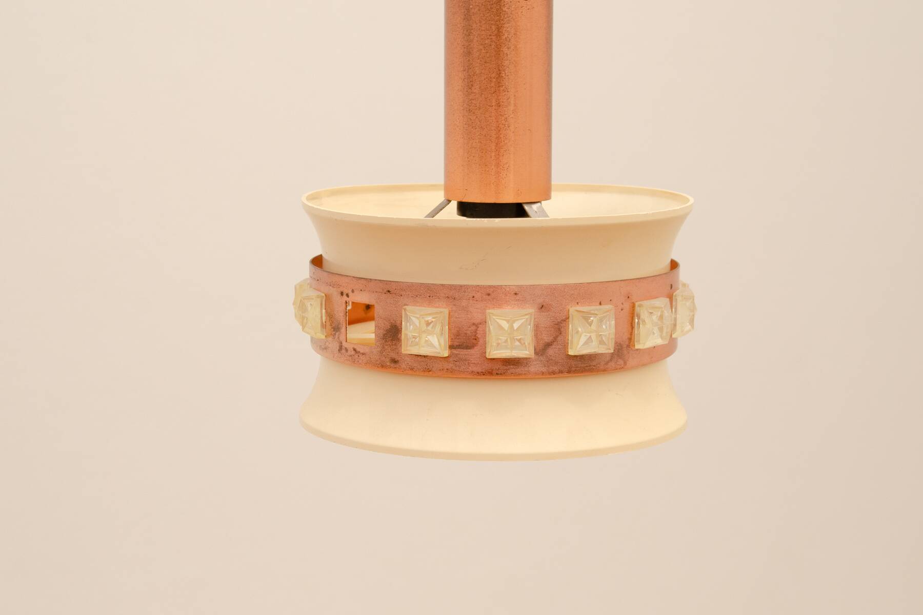 Mid century hanging lamp, Czechoslovakia, 1970´s