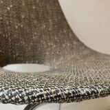 Tonneau chair model Amsterdam by Pierre Guariche for Steiner, 1950.