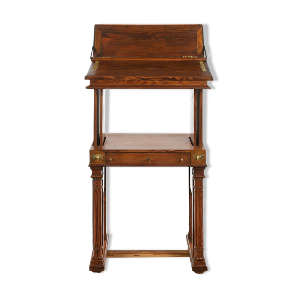 Table d’architecte Féret en noyer