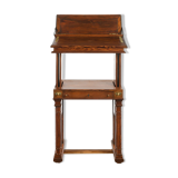 Architect's table Féret in walnut