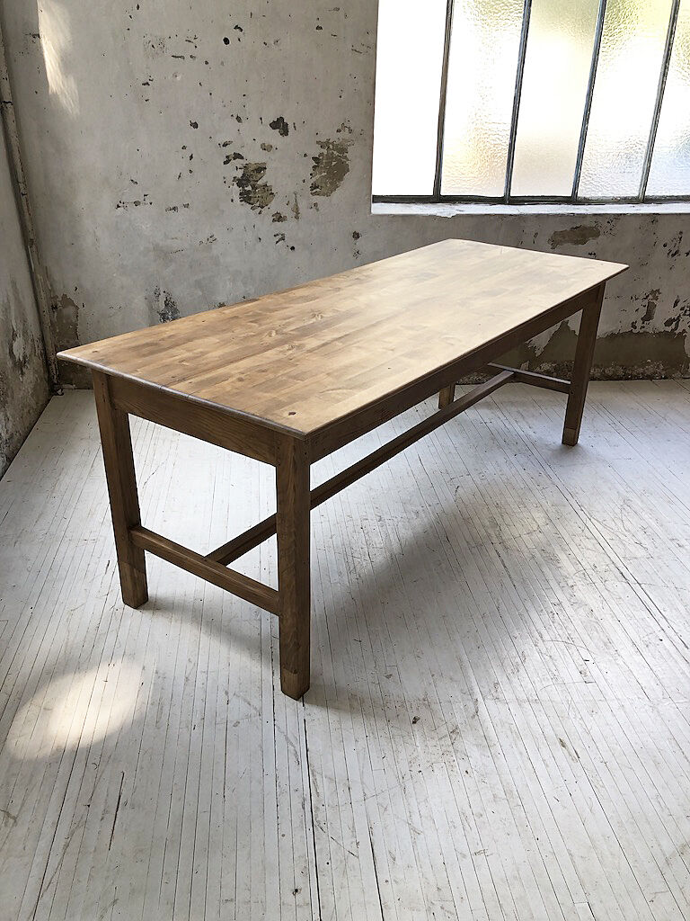 2m pine farm table