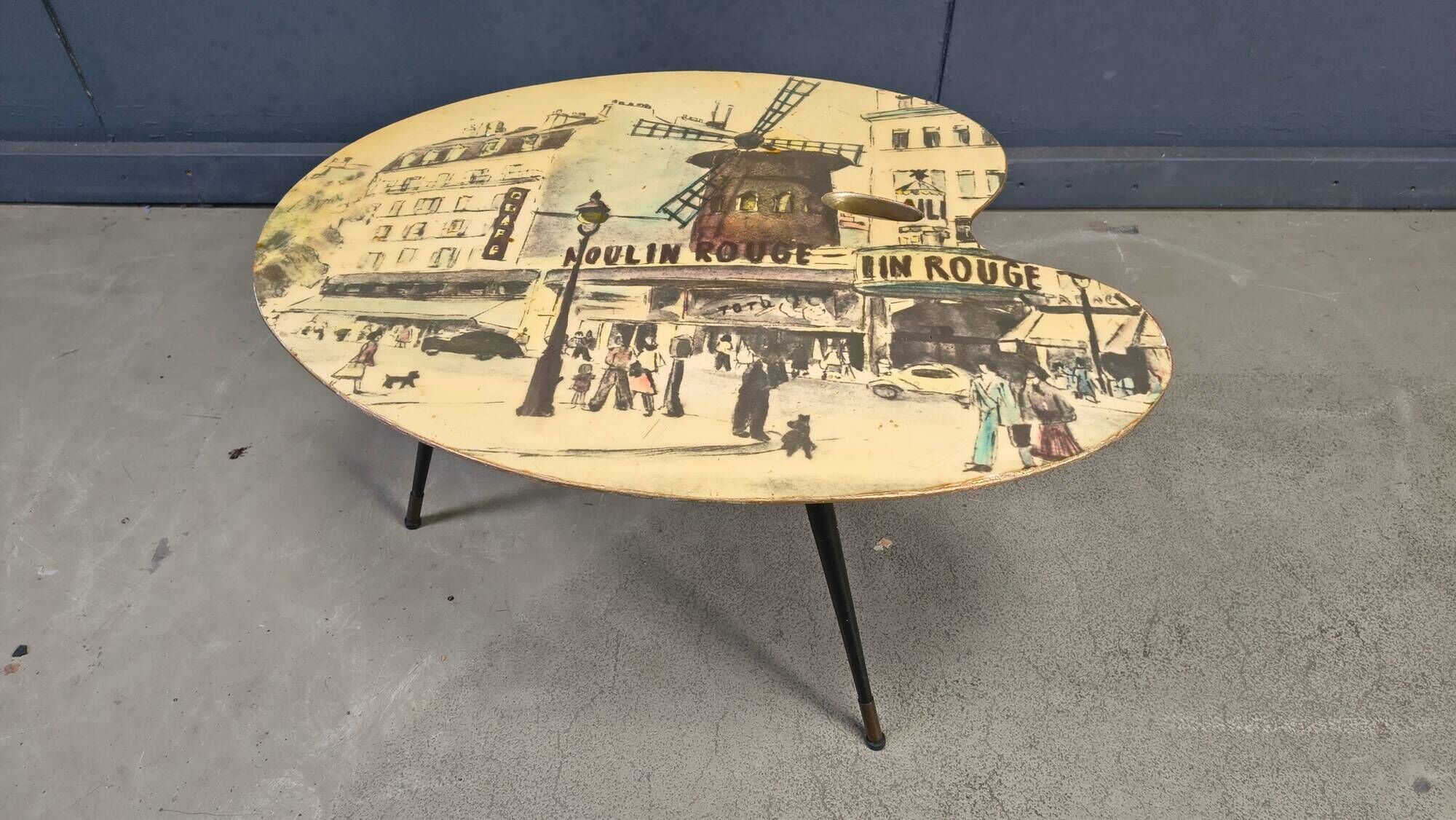 Vintage Italian coffee table, 1950s