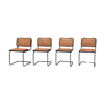 4 Chairs Cesca B32 - Cidue Edition - Marcel Breuer