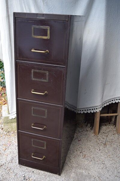 4 drawers of the 50s/60s metal furniture