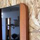 60s 70s teak mirror