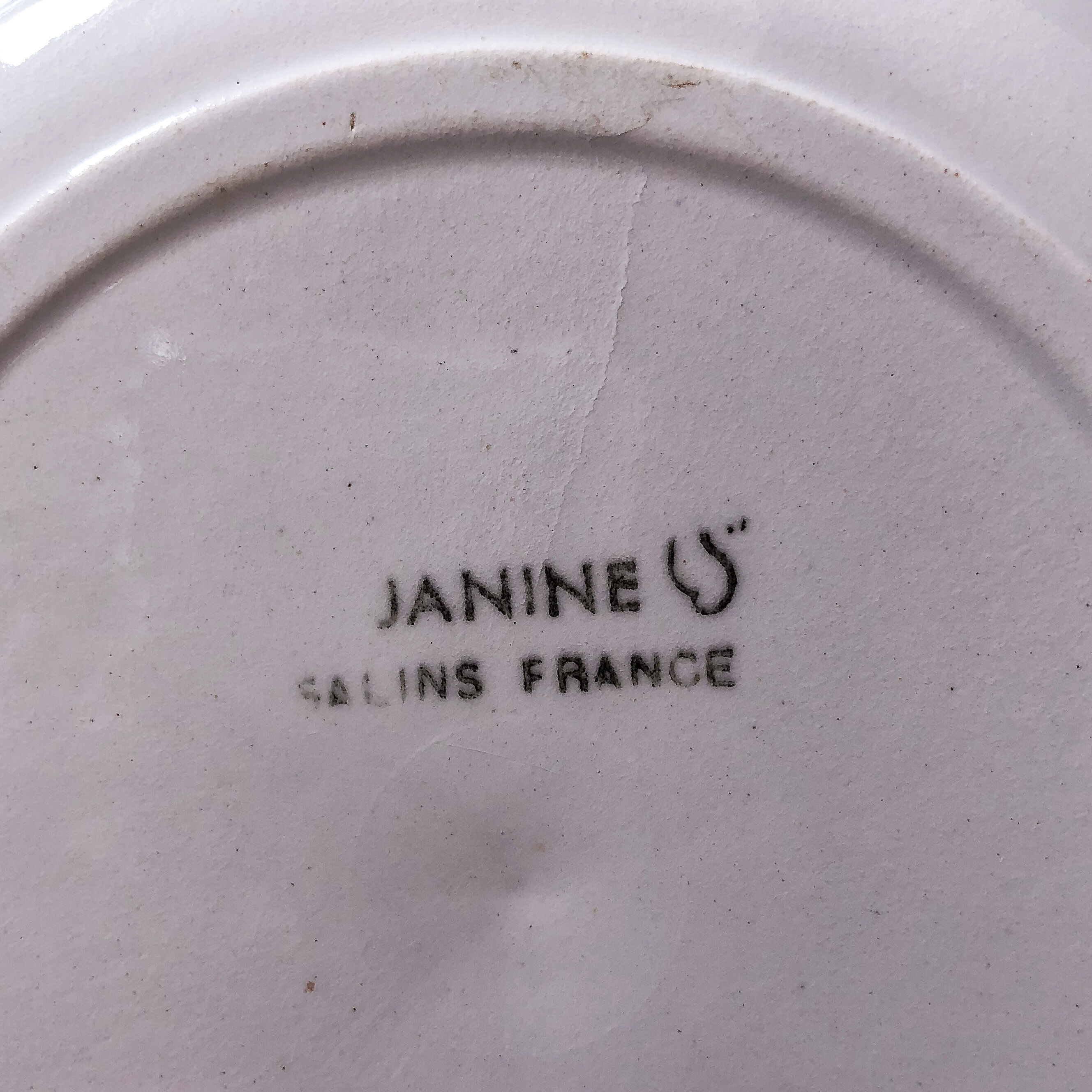 8 plates Salins model Janine