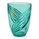 Vintage Turquoise Blue Glass Vase Luminarc France