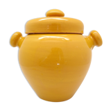 Mustard yellow pot