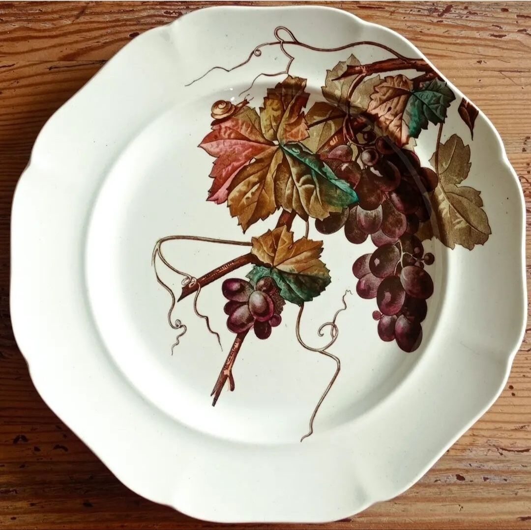 4 assiettes plates Brown-Westhead Moore and Co