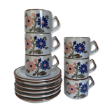 Vintage sandstone coffee cups