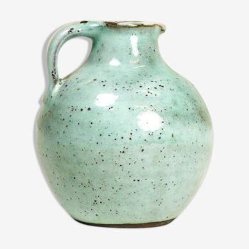 Pitcher ceramic vase Green