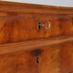 Antique Charles X mahogany commode, Genoa, 19th century
