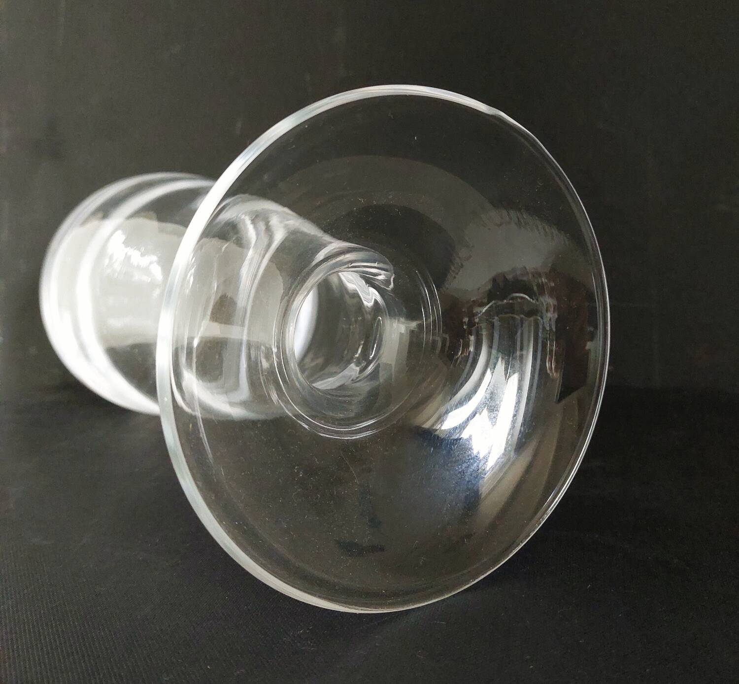 Blown glass designer vase