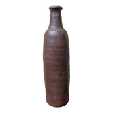 Ancienne bouteille en terre cuite faite main