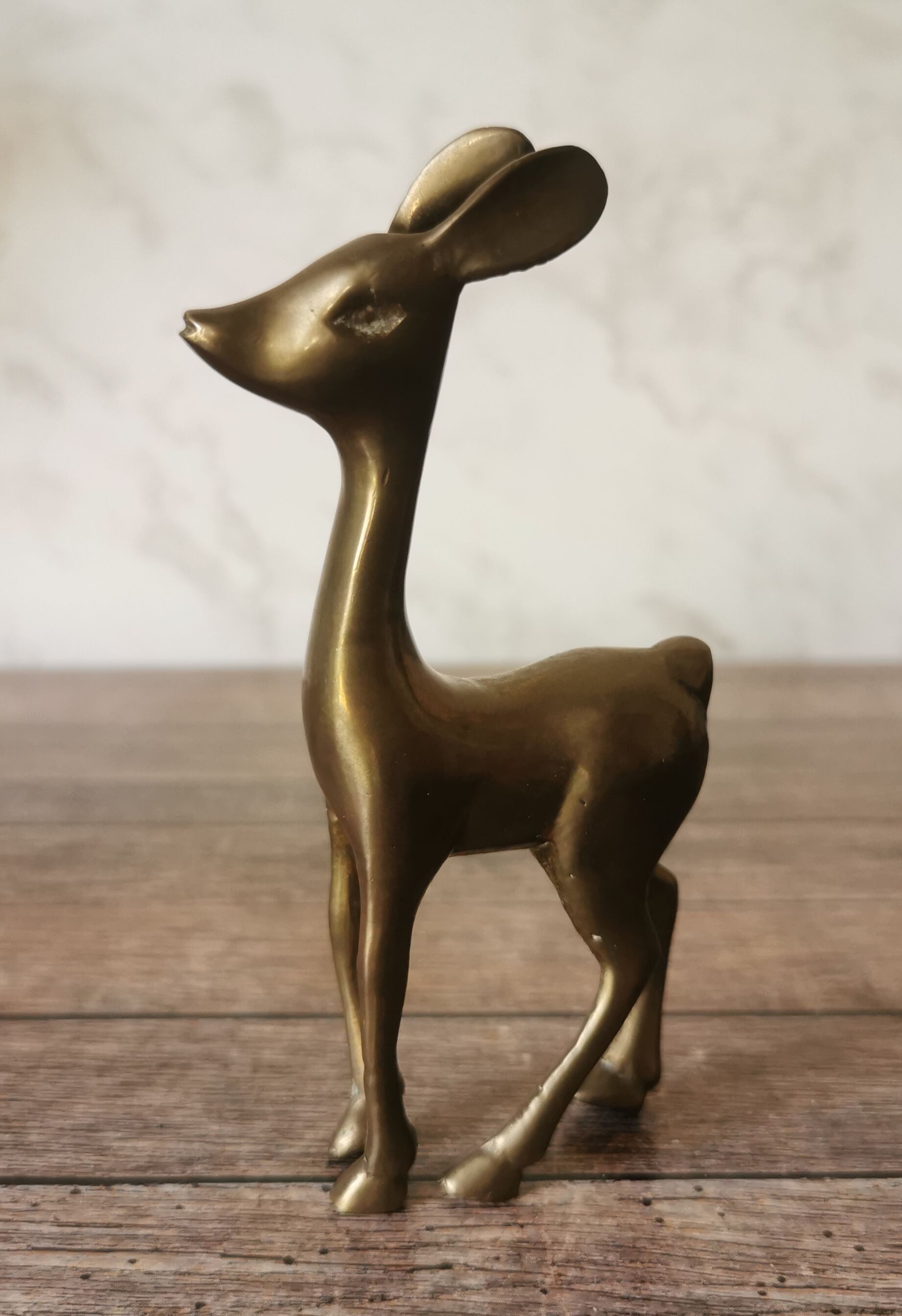 Brass fawn