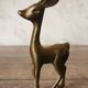 Brass fawn
