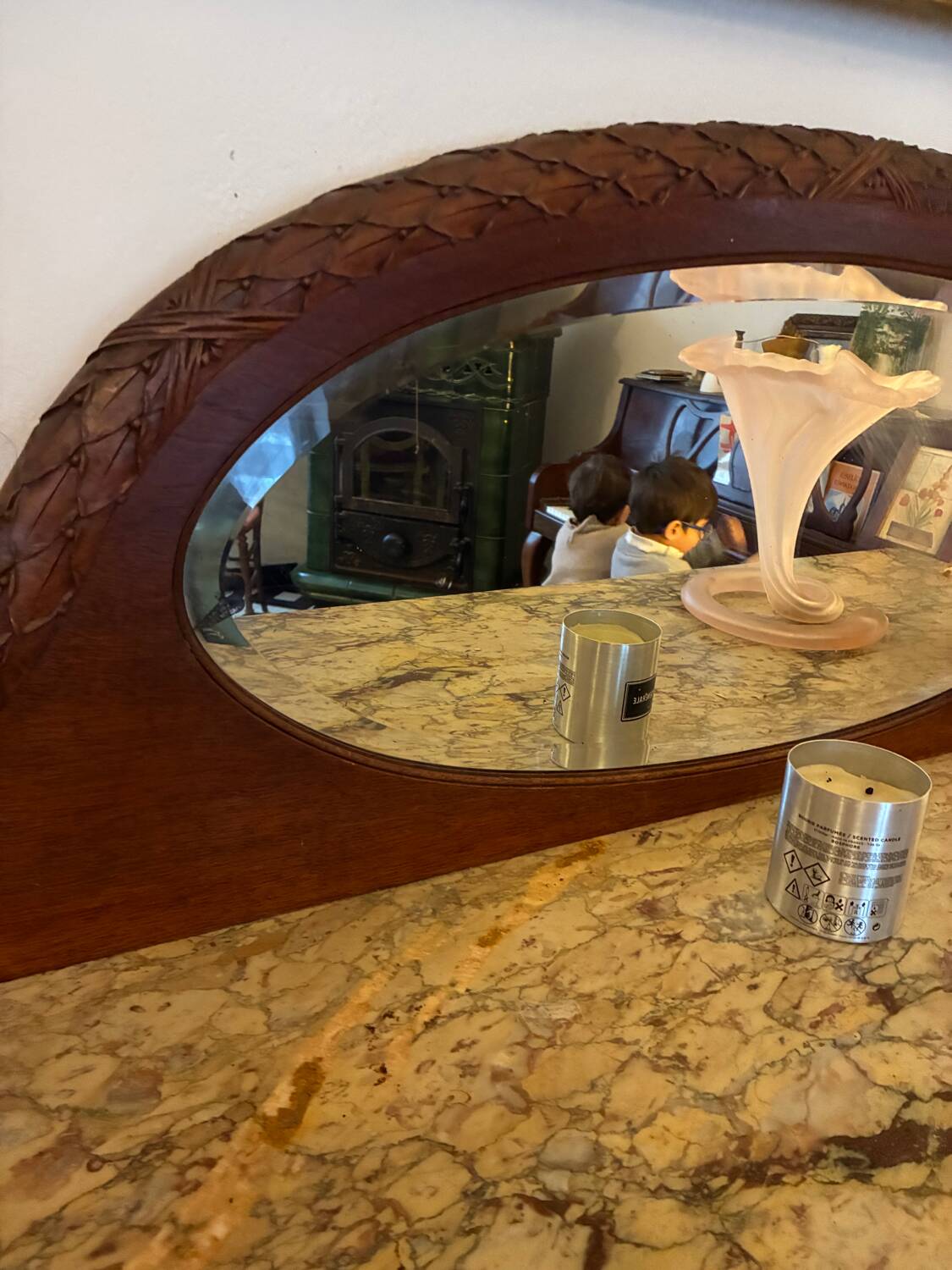 Marble sideboard
