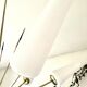 Large chandelier with 6 opaline tulip shades and 6 anthracite points, 1950