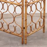 Vintage Rattan room divider or room divider made in Italy 1960