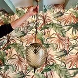 Diamond tip ball chandelier