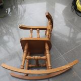 Vintage children's rocking chair