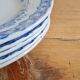 Set of 5 iron clay plates