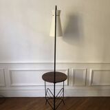 Floor lamp with shelf, magazine rack and diabolo, 1960s