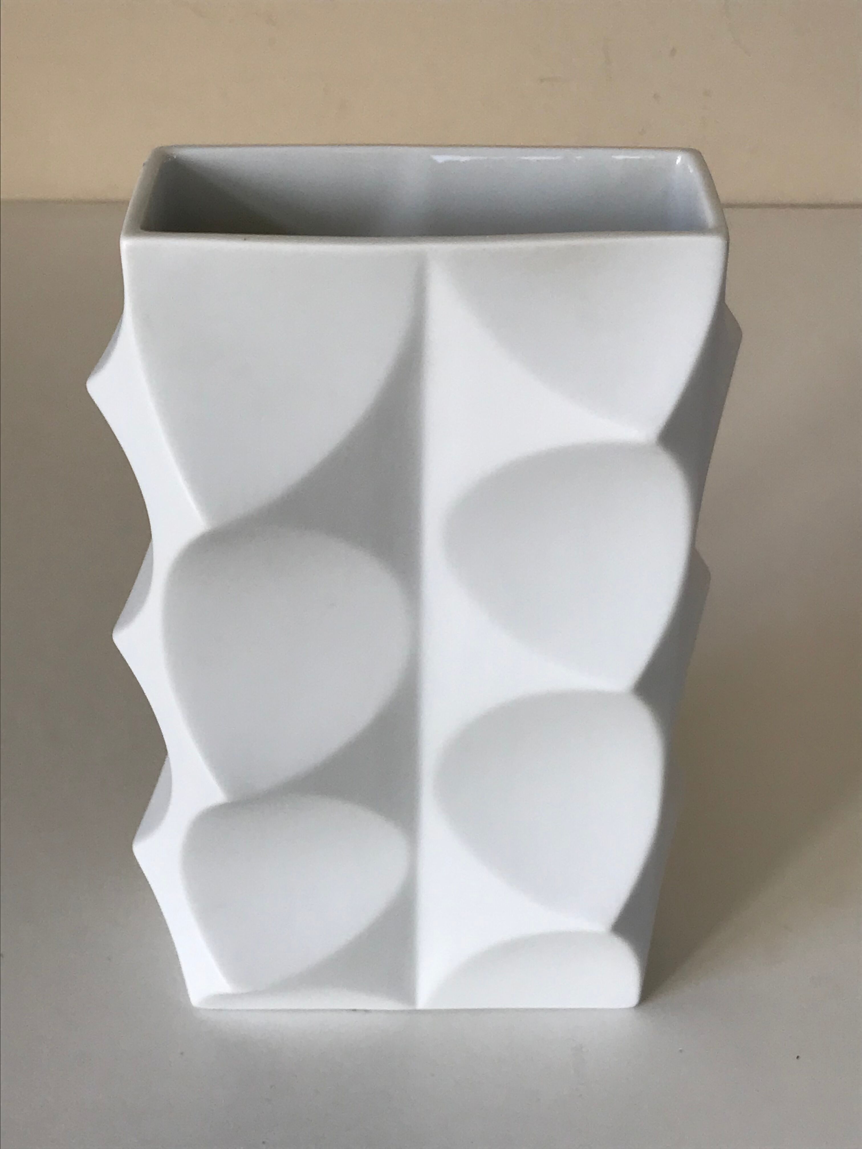 Vase biscuit vintage design annees 70